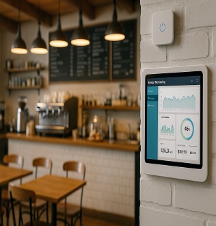 Energy-efficient commercial building with smart monitoring and optimized lighting systems by Nashat Energy